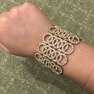 Gold and silver cuff